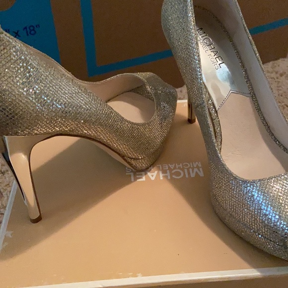 Michael Kors Glitter Heels - Picture 2 of 3